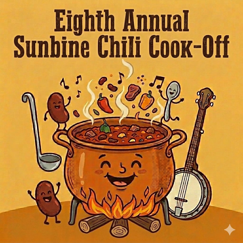 Eighth Annual Sunbine Chili Cook-Off